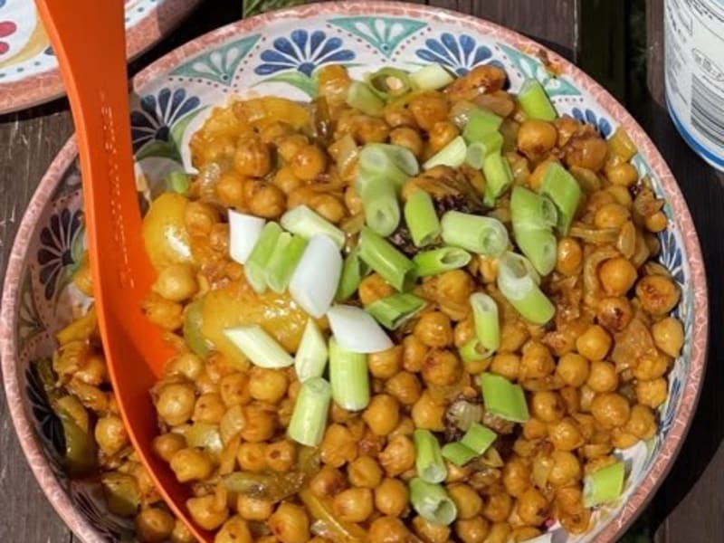 Spicy Chickpeas