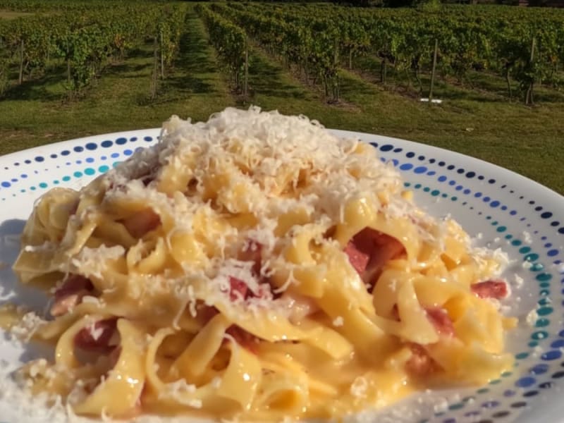 Tagliatelle Carbonara